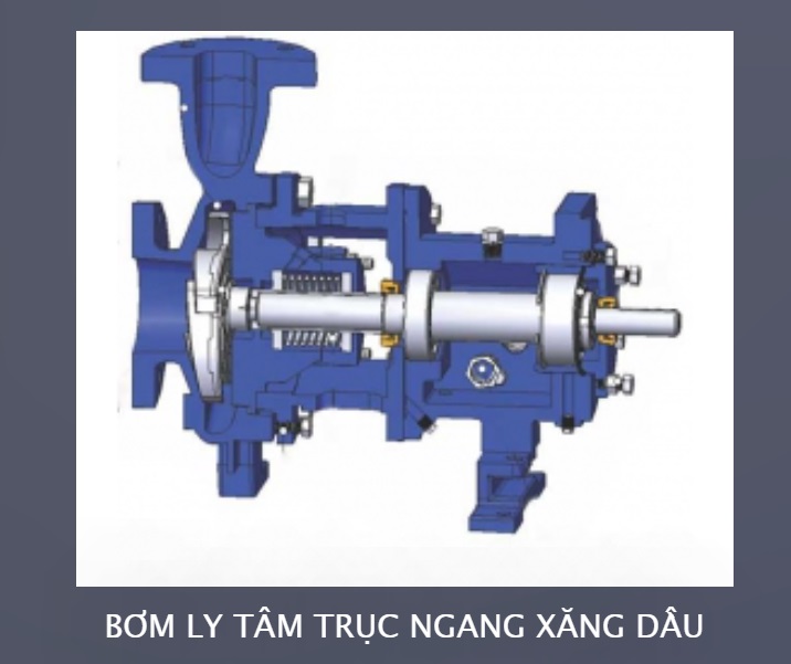 bơm ly tâm trục ngang