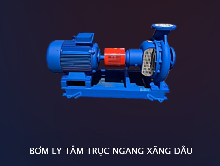 bơm ly tâm trục ngang