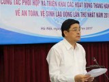 OCCASION TOWARDS MONTHLY ACTION FOR SAFETY AND HYGIENE IN 2017