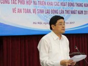 BÁT QUANG HƯỚNG ỨNG THÁNG HÀNH ĐỘNG AN TOÀN, VỆ SINH LAO ĐỘNG NĂM 2017